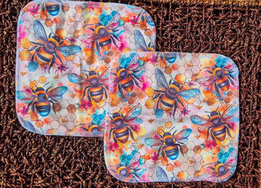 Bee Yourself Cloth Wipes