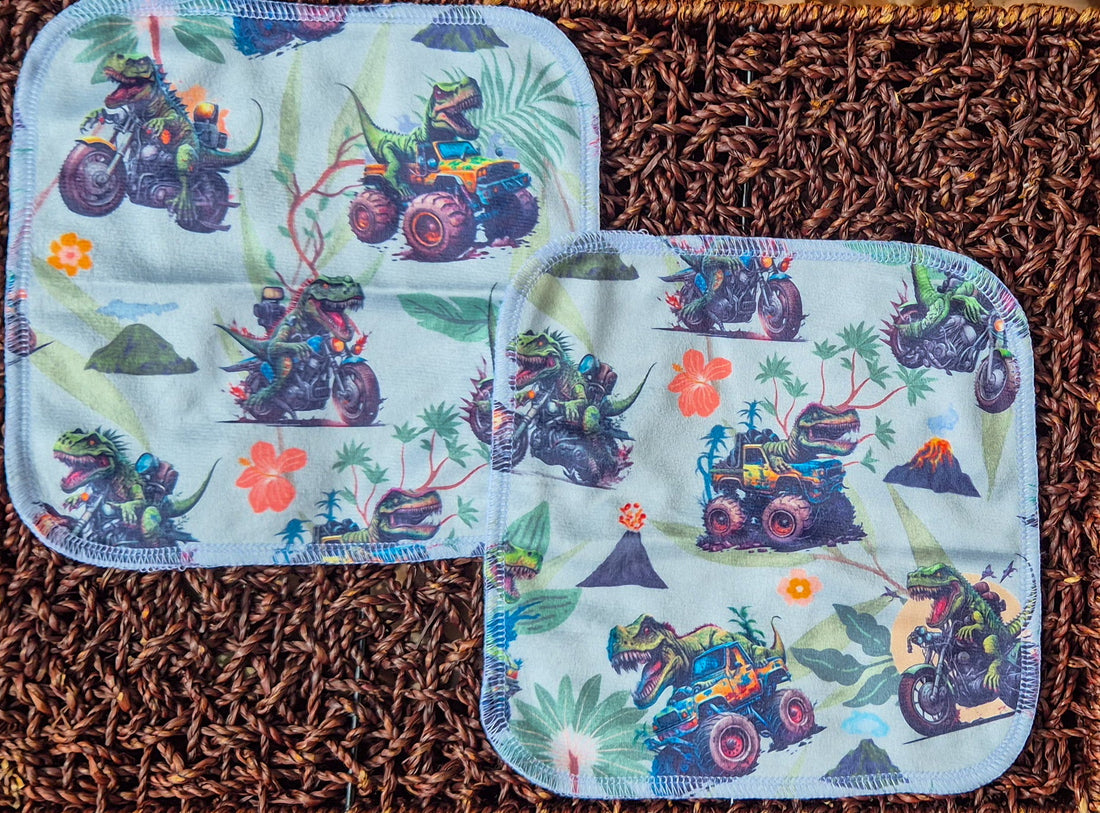 Moltensaurus Trux Cloth Wipes