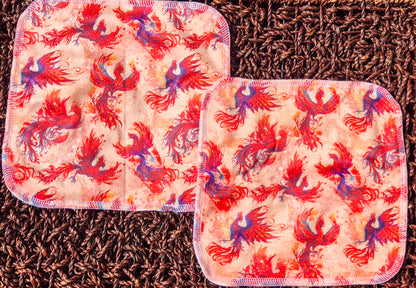 Phoenix Rising 5pk Cloth Wipes