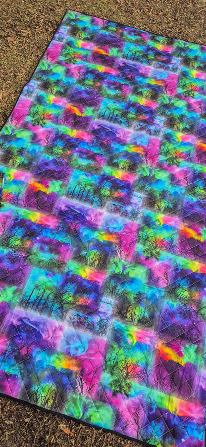 Ethereal Nights Picnic Plush Mat