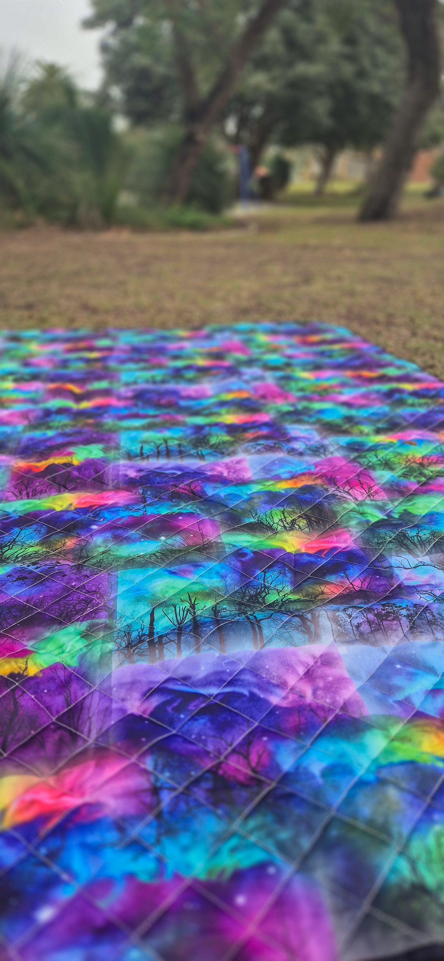 Ethereal Nights Picnic Plush Mat