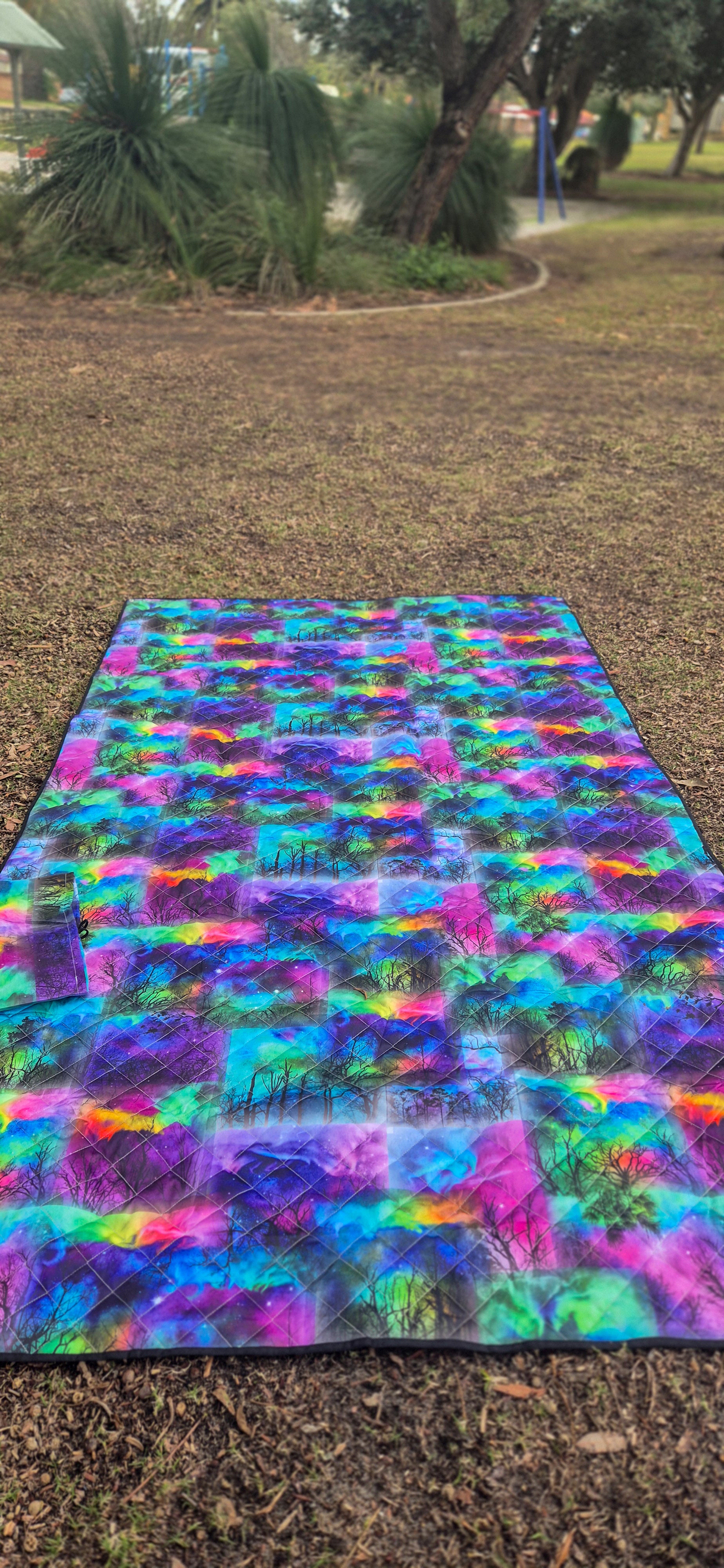 Ethereal Nights Picnic Plush Mat