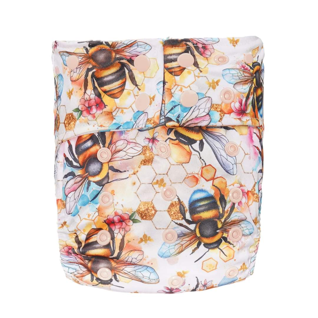 Bee Yourself Cloth Night Nappy