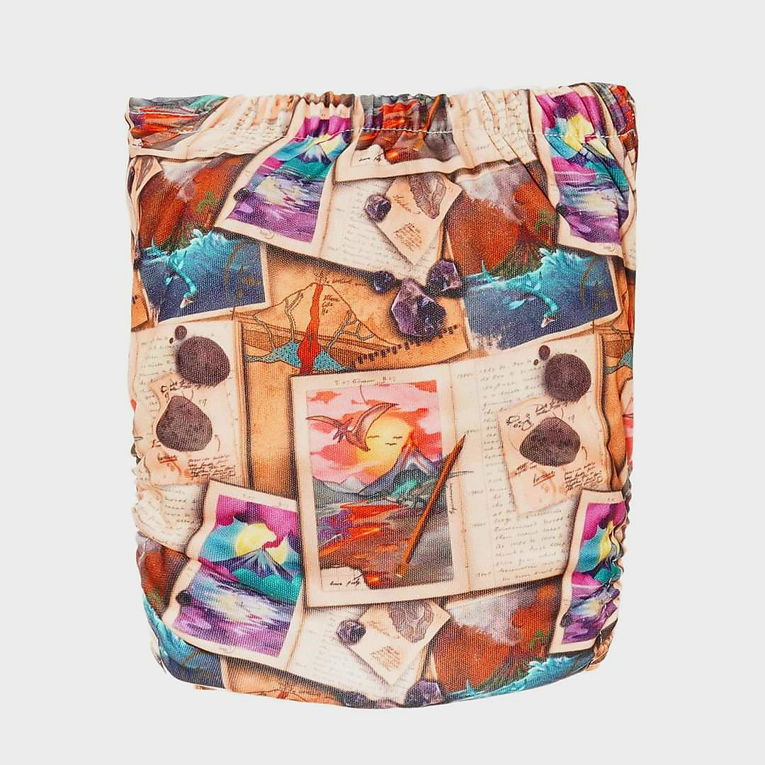 Jurassic Journey Cloth Night Nappy