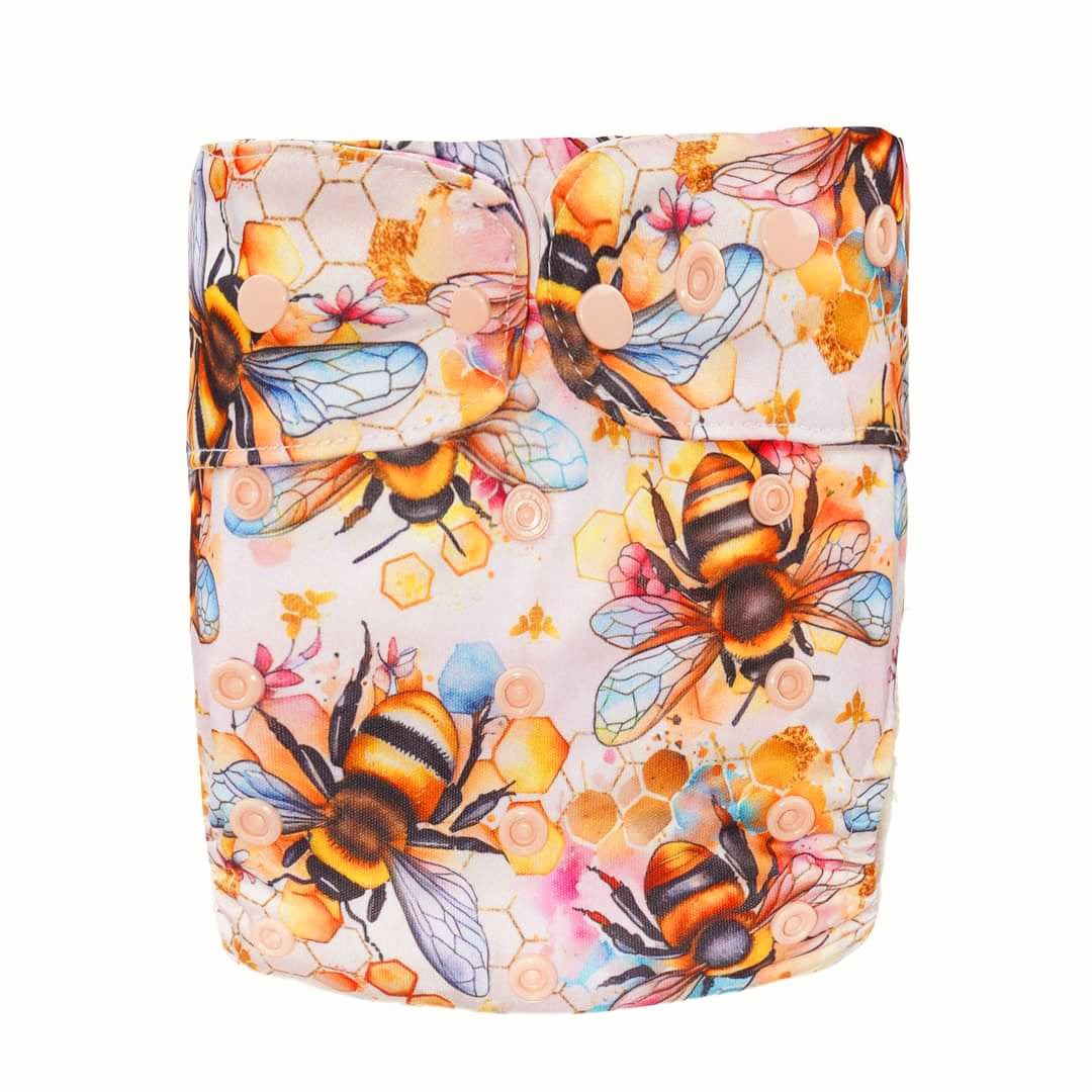 Bee Yourself Cloth Day Nappy