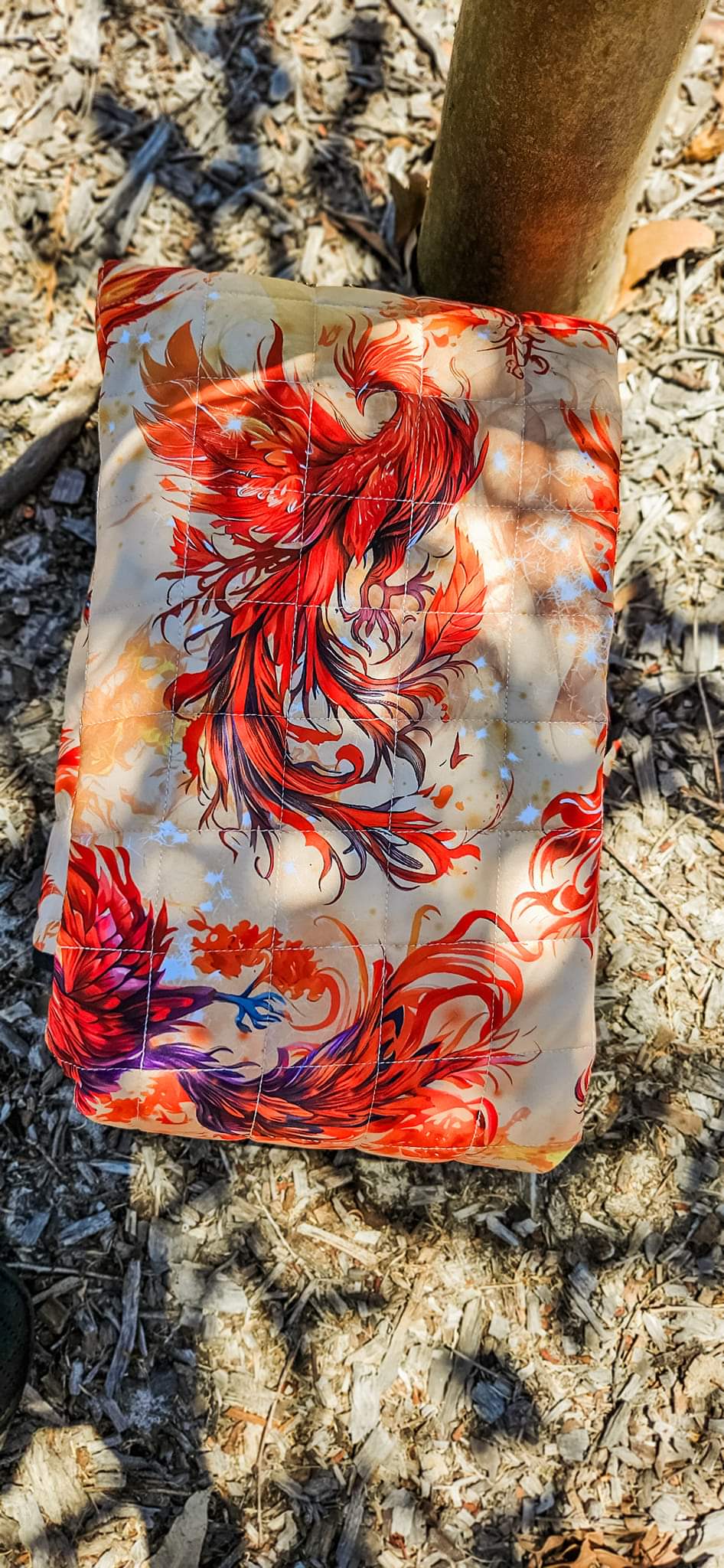 Phoenix Rising Plush Mat