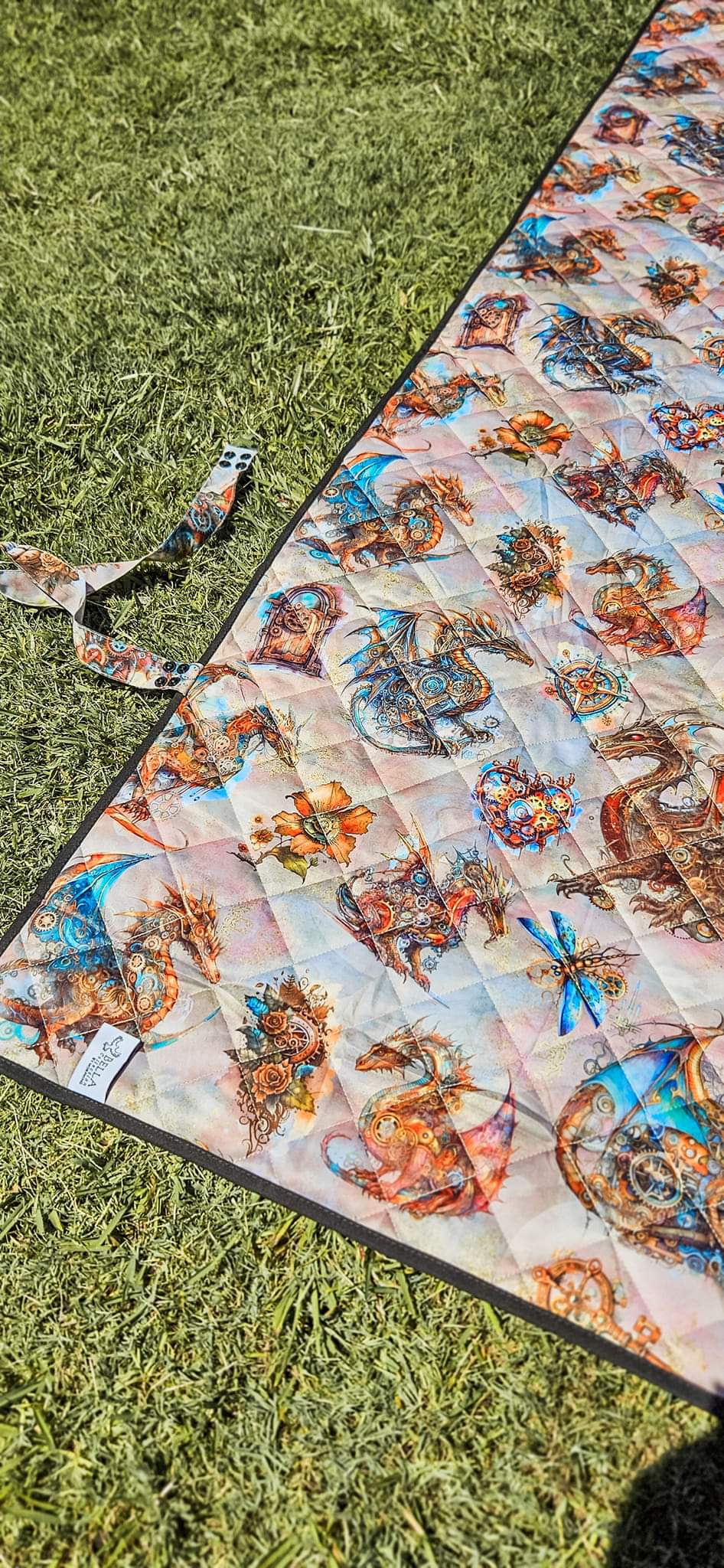 Hearts of Steel Picnic Plush Mat