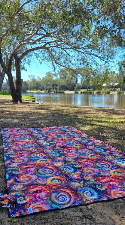 Firestorm Picnic Plush Mat