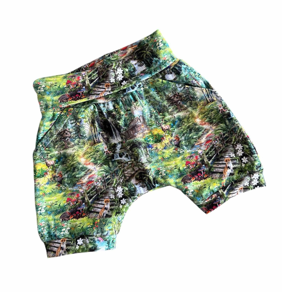 Woodland Whispers Handmade Shorts