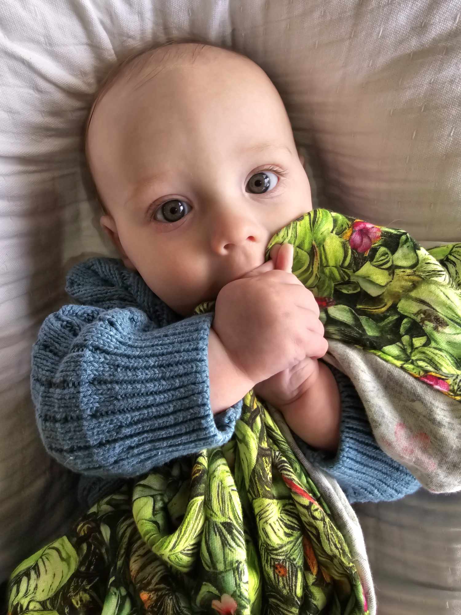 Peek-A-Boo Swaddle