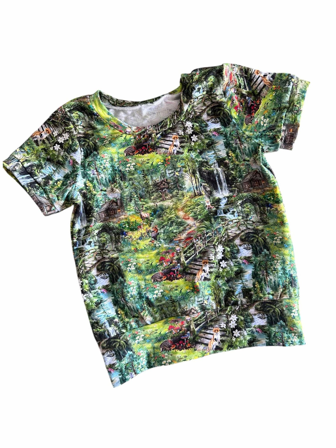 Woodland Whispers Handmade T-Shirt