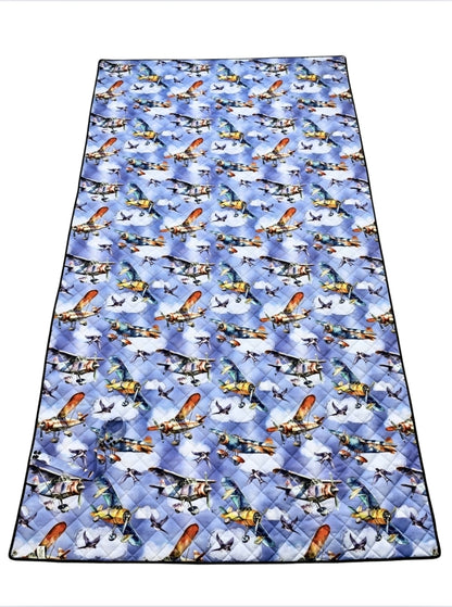 Flying About Picnic Plush Mat